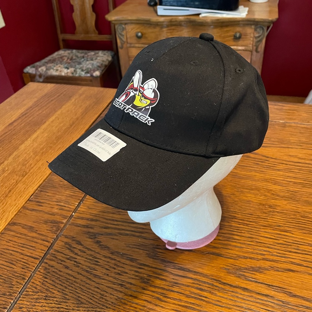Black 'Seat Pack' Logo Baseball Cap
